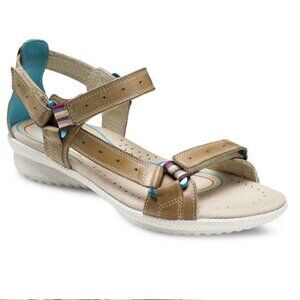 Ecco Hill Move Leather Sandals